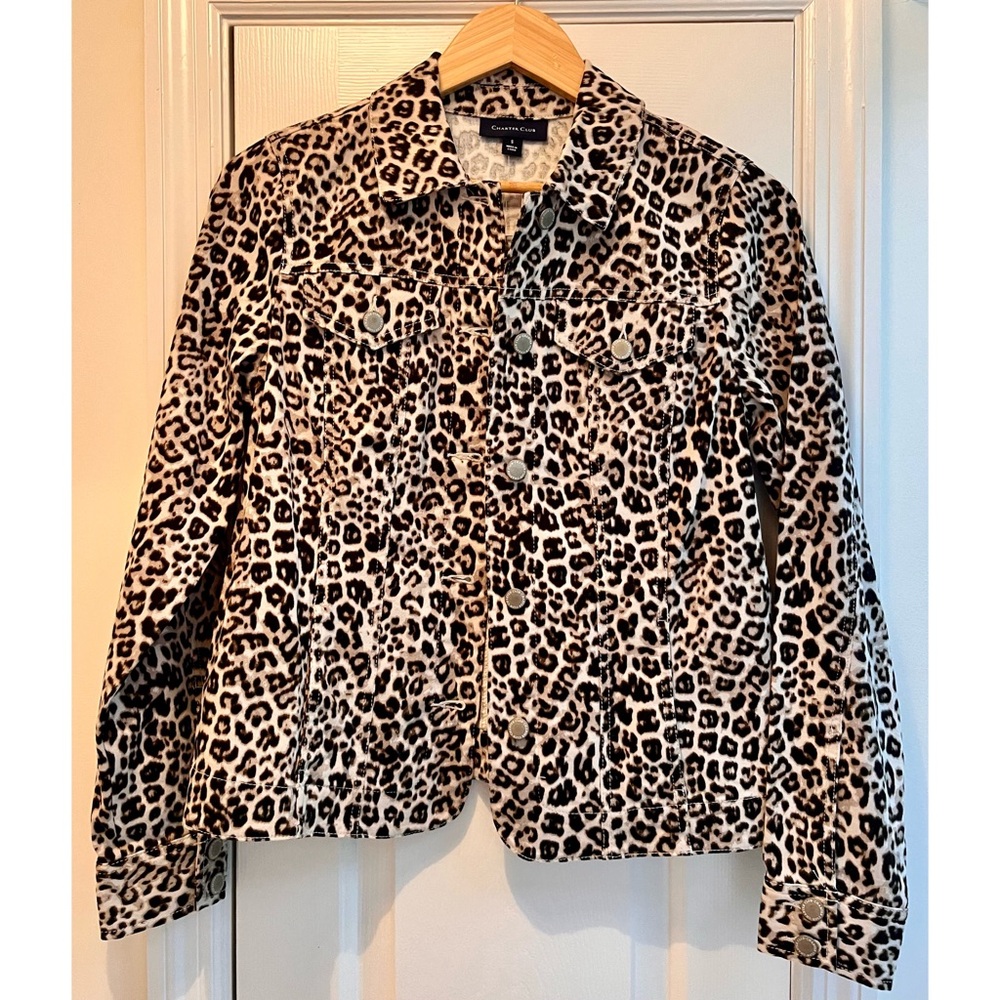 NWT Women’s Animal Print Jacket, Size Small